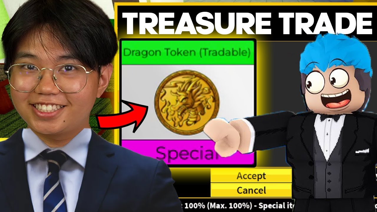 Blox Fruits - TRADING PERMANENT DRAGON TOKEN
