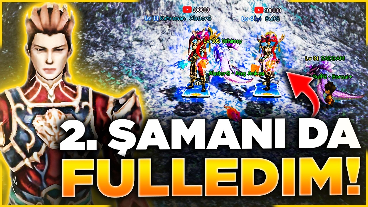 İKİNCİ ŞAMANI DA FULLEDİM ! 🔥 ( ŞOK EDEN HASAR! ) 😱 | Metin2 Safir#47