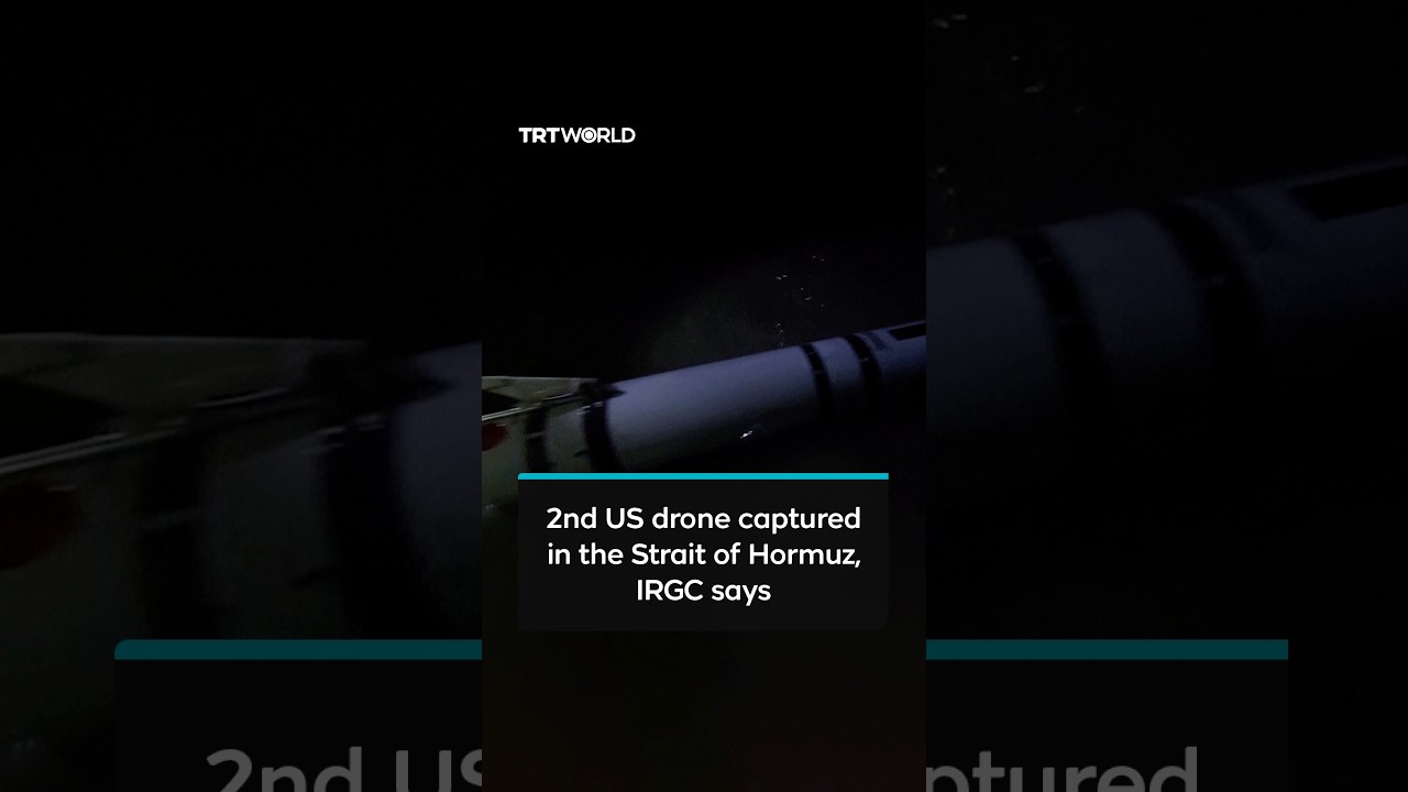 2nd US drone captured in the Strait of Hormuz, IRGC says