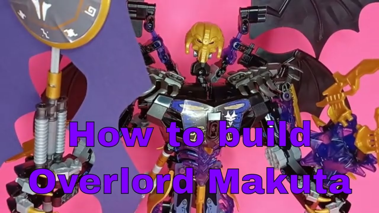Lego Bionicle How to build Overlord Makuta