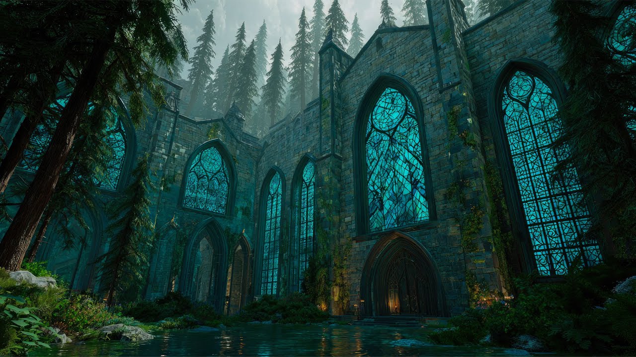 Ruins of the Forest Abbey: Medieval Soundscapes for Anxiety