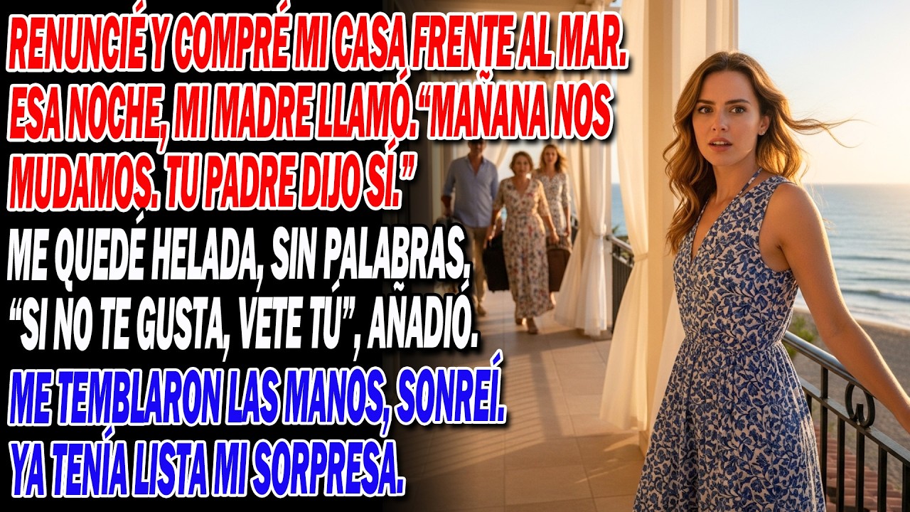 😈 🏖️Mis padres quisieron “adueñarse” de mi casa nueva ✨ — les preparé una bienvenida inolvidable