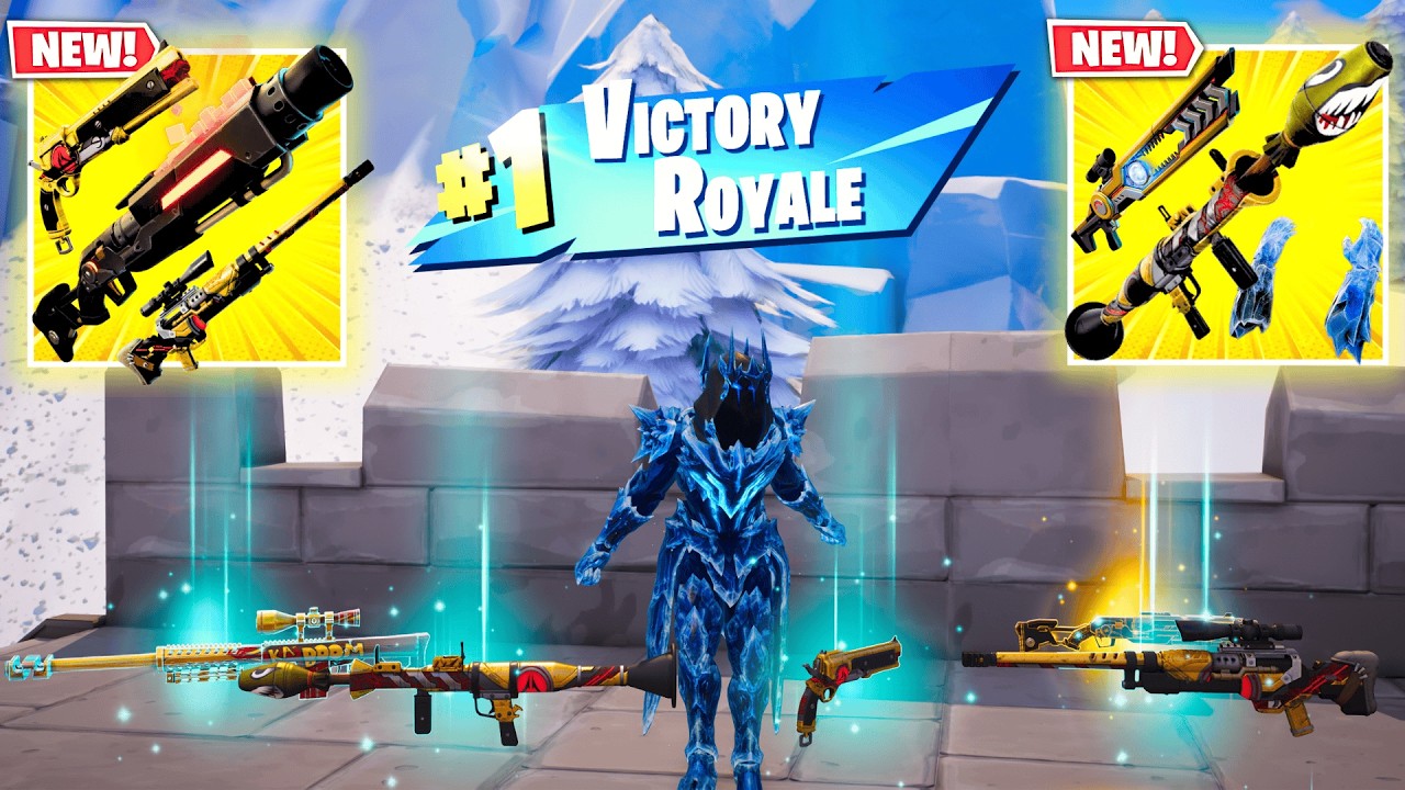 EXALTED ICE KING vs NEW MYTHIC'S CHALLENGE (NEW!! Fortnite Chapter 7 Season 2)