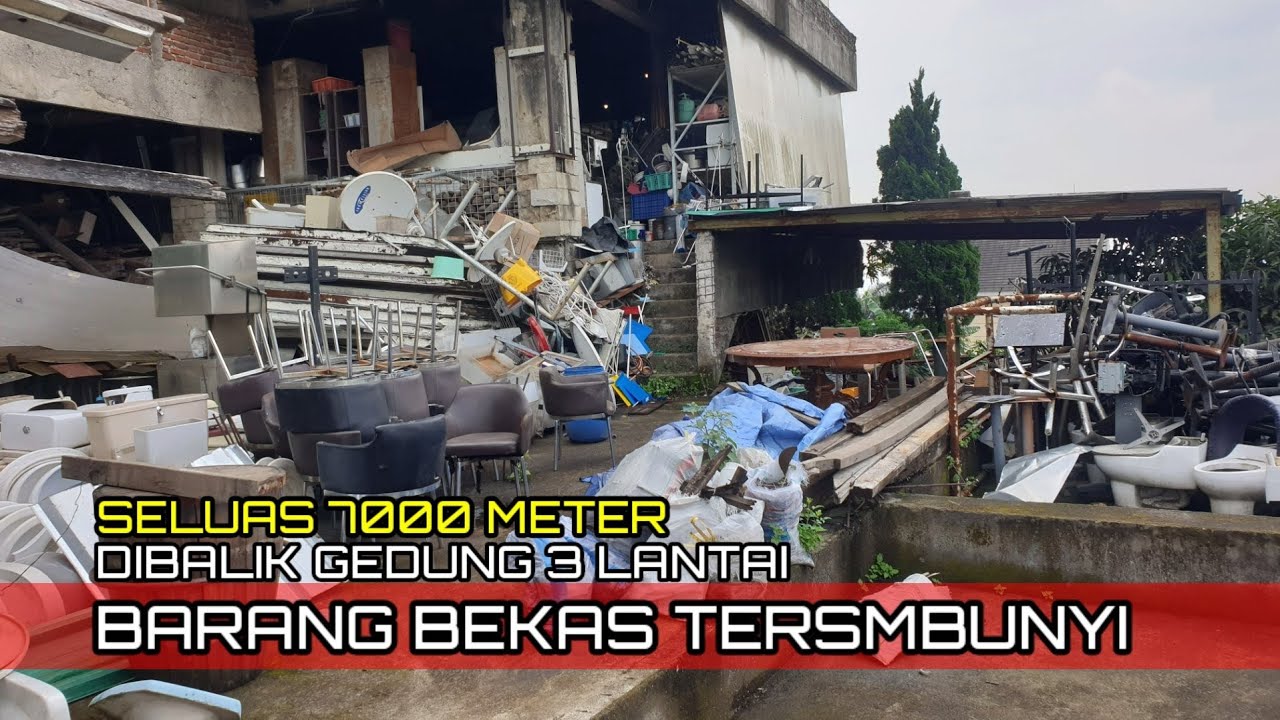 GEDUNG INI MENYIMPAN SEGALA MACAM BARANG BEKAS‼️Bos Haji Edin