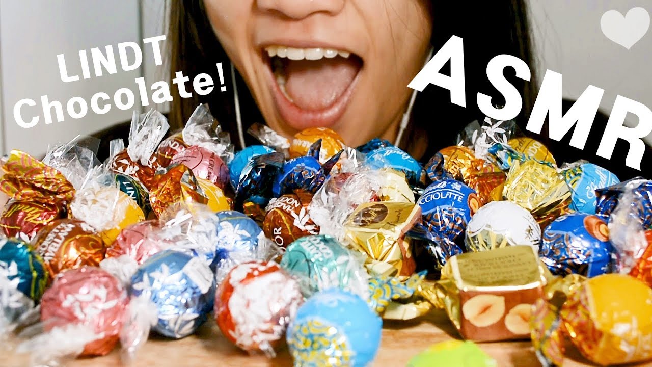 ASMR LINDT CHOCOLATE - EATING SOUNDS
