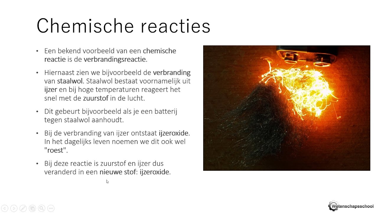 VMBO/MAVO NaSk - Chemische reacties en Faseovergangen