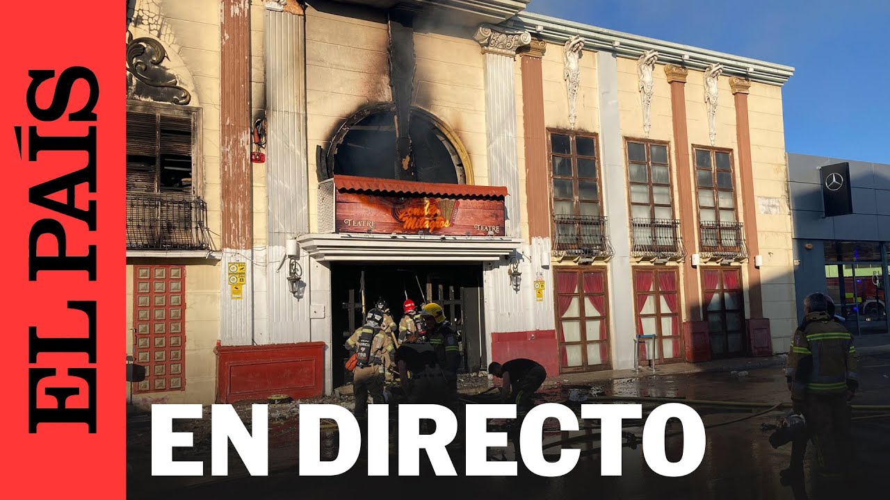 DIRECTO | Incendio: El Ayuntamiento de Murcia informa de las últimas novedades | EL PAÍS