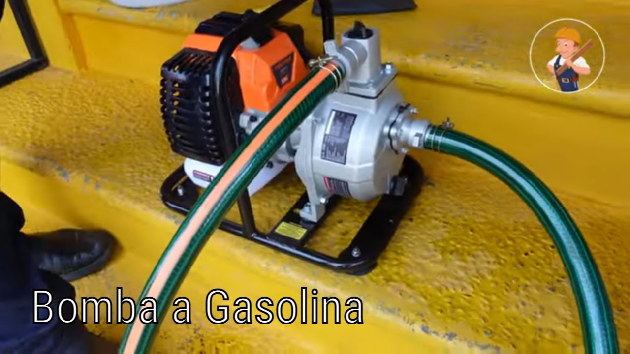 Como Arrancar una MOTOBOMBA/BOMBA A GASOLINA, Facil y Rapido
