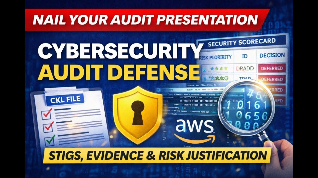 How to Deliver a Strong Cybersecurity Audit Presentation | STIGs, CKL Evidence & Risk Justification