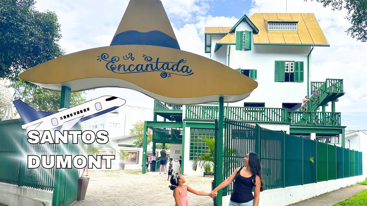 VISITAMOS A CASA ENCANTADA DO SANTOS DUMONT E NOS SURPREENDEMOS!!!
