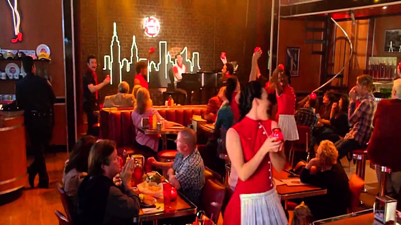 Glee - Piano Man (Full Perfomance) HD