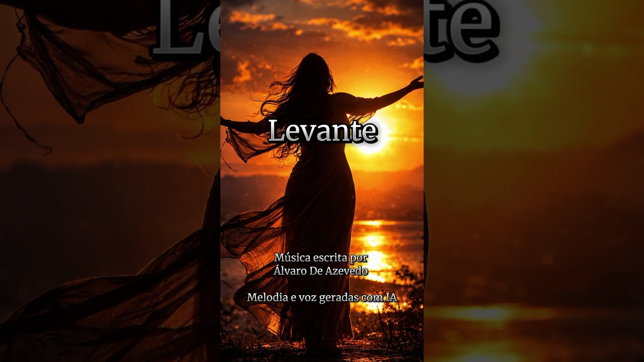 Levante – Música escrita por Álvaro De Azevedo. Voz melodia feitas com IA
