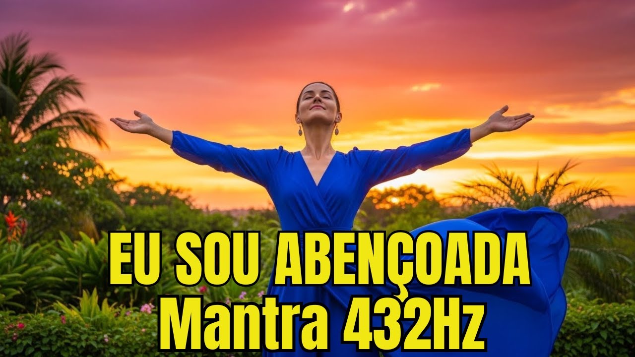 🎵Eu Sou Abençoada 432Hz | Mantra Poderoso para Atrair Bênçãos Divinas e Proteção Espiritual