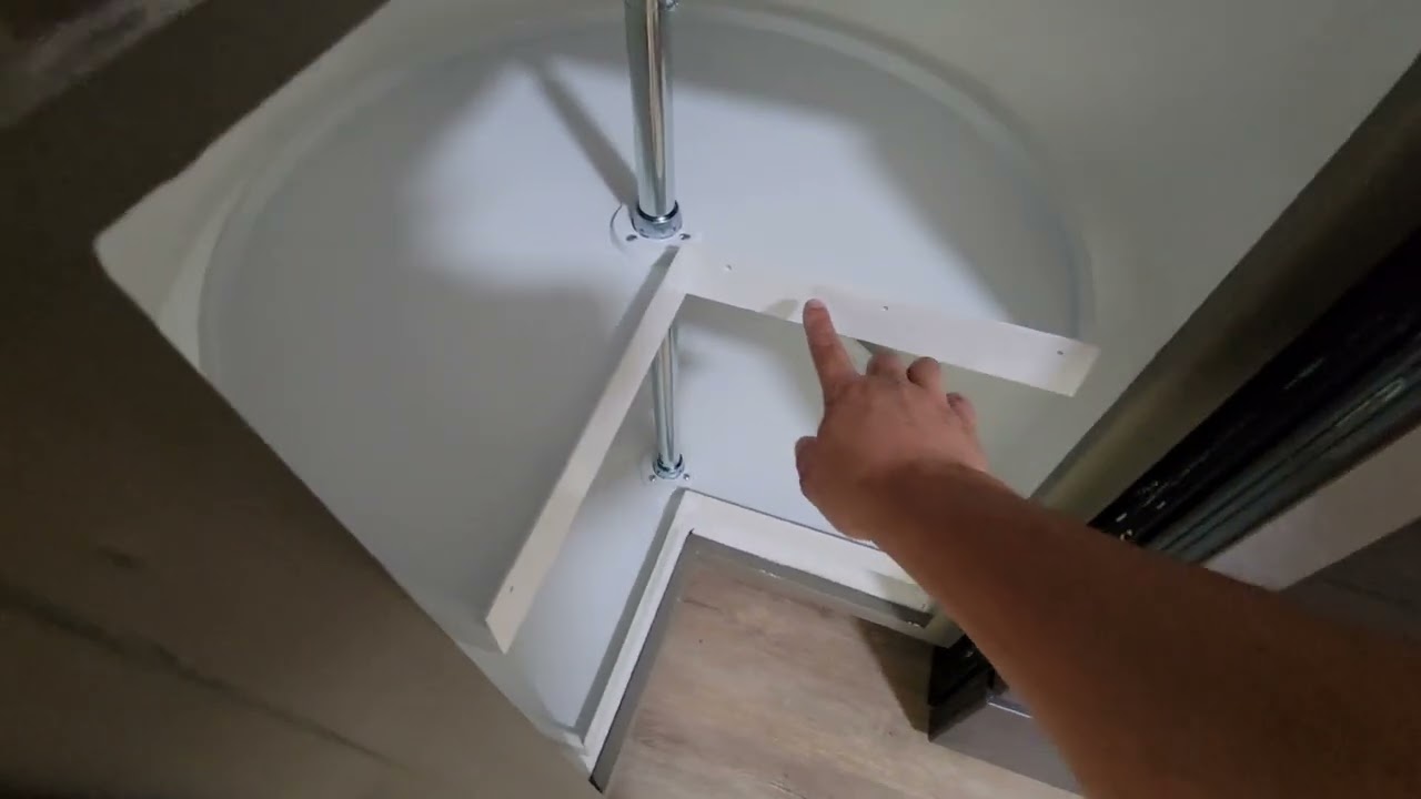 Rev-A-shelf Lazy Susan — полная установка