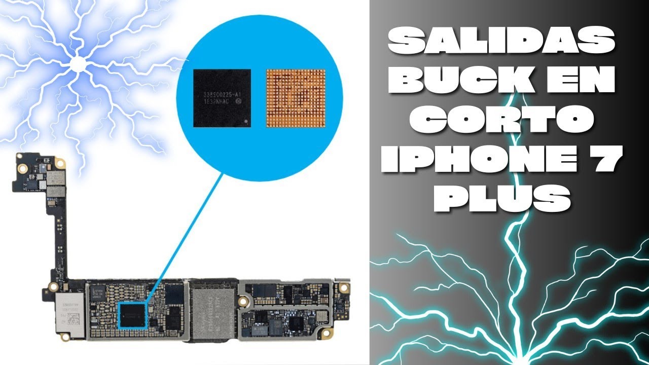 😎Estudio de las salidas BUCK - Iphone 7 Plus😎