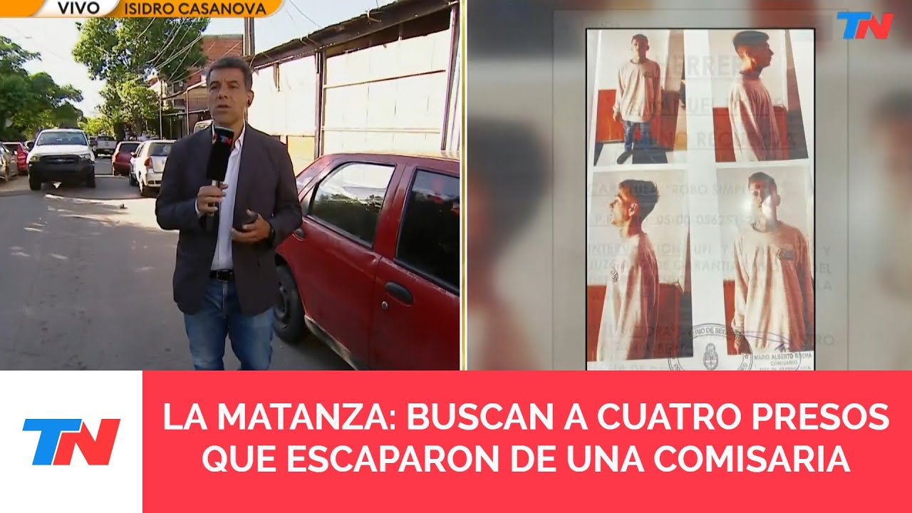 FUGA EN ISIDRO CASANOVA I Buscan a cuatro presos que huyeron de una comisaria: guardias bajo la mira