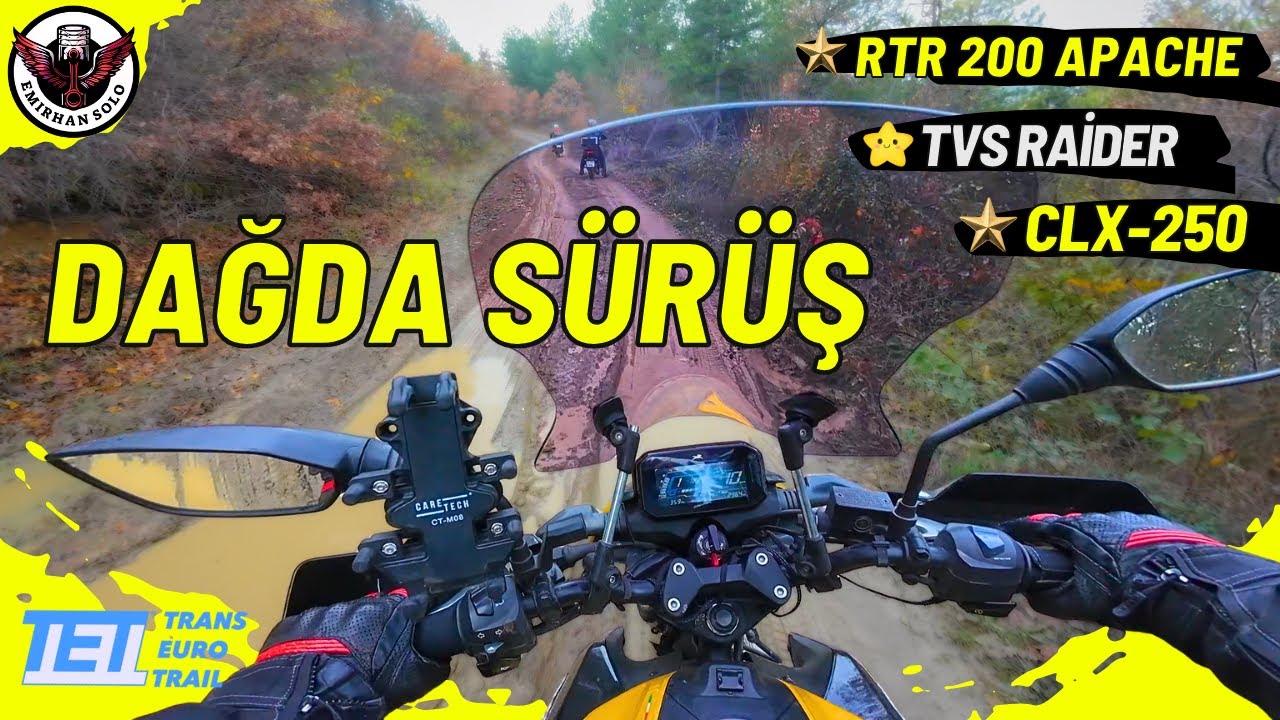 🐇TVS RAİDER 125 DAĞLARDA⛰️ TET ROTASI⁉️ BAKLABOSTAN TABİAT PARKI🌲 
