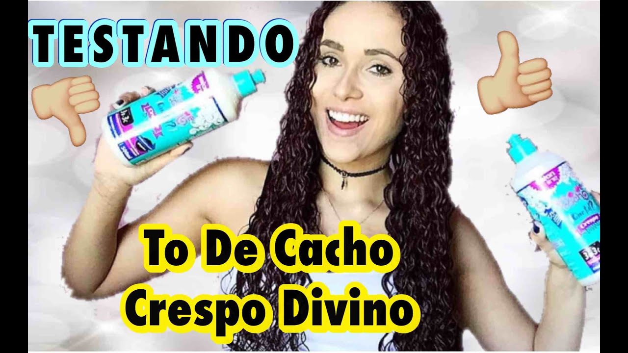 MINHA EXPERI&Ecirc;NCIA/TESTANDO - Creme de Pentear To de Cacho Crespo Divino - Salon Line