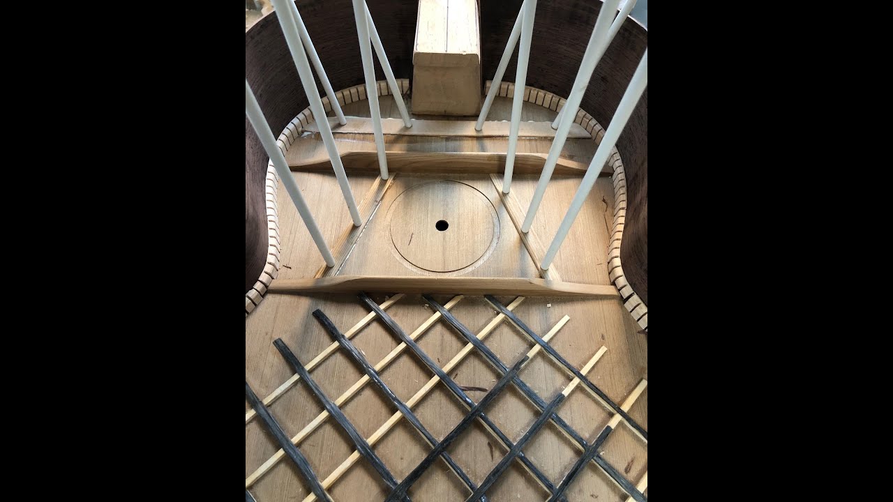 Building a Lattice Braced Guitar   SD 480p
