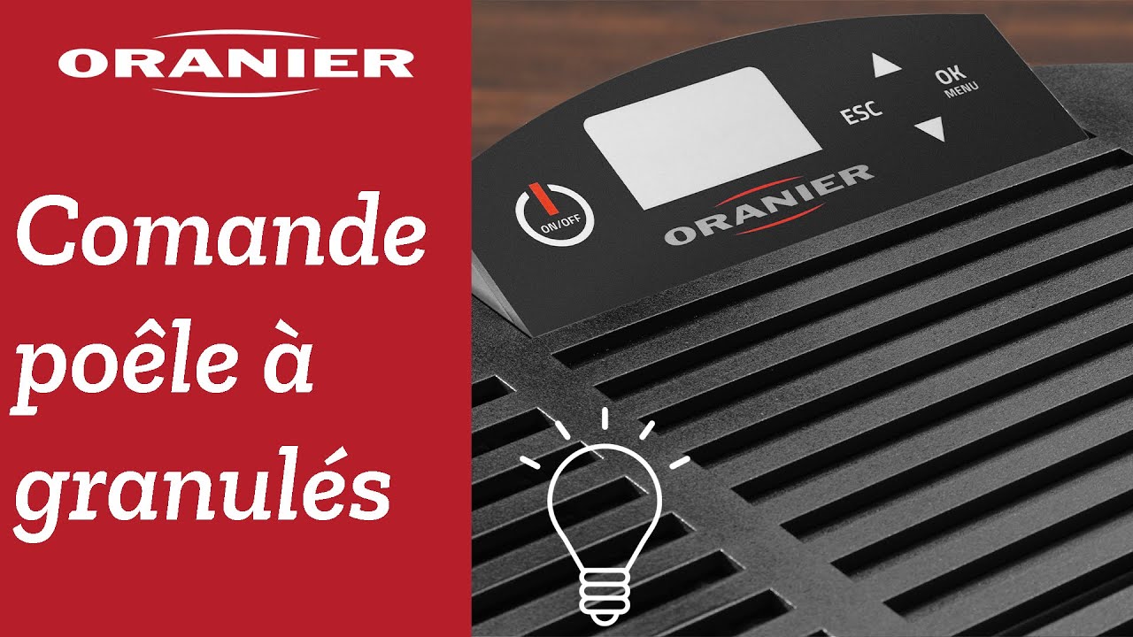Panneau de commande poêle à granulés