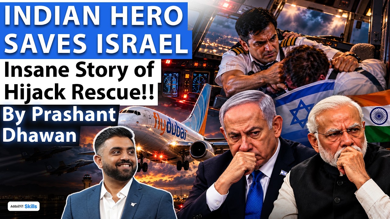 INDIAN HERO SAVES ISRAEL | World is Shocked by Hijack Attempt on Flight | By Prashant Dhawan