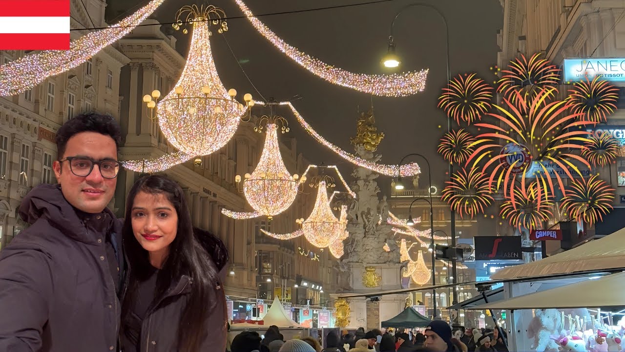 🎉 Most Unique New Year Celebration 2025 | Vienna, Austria 🇦🇹