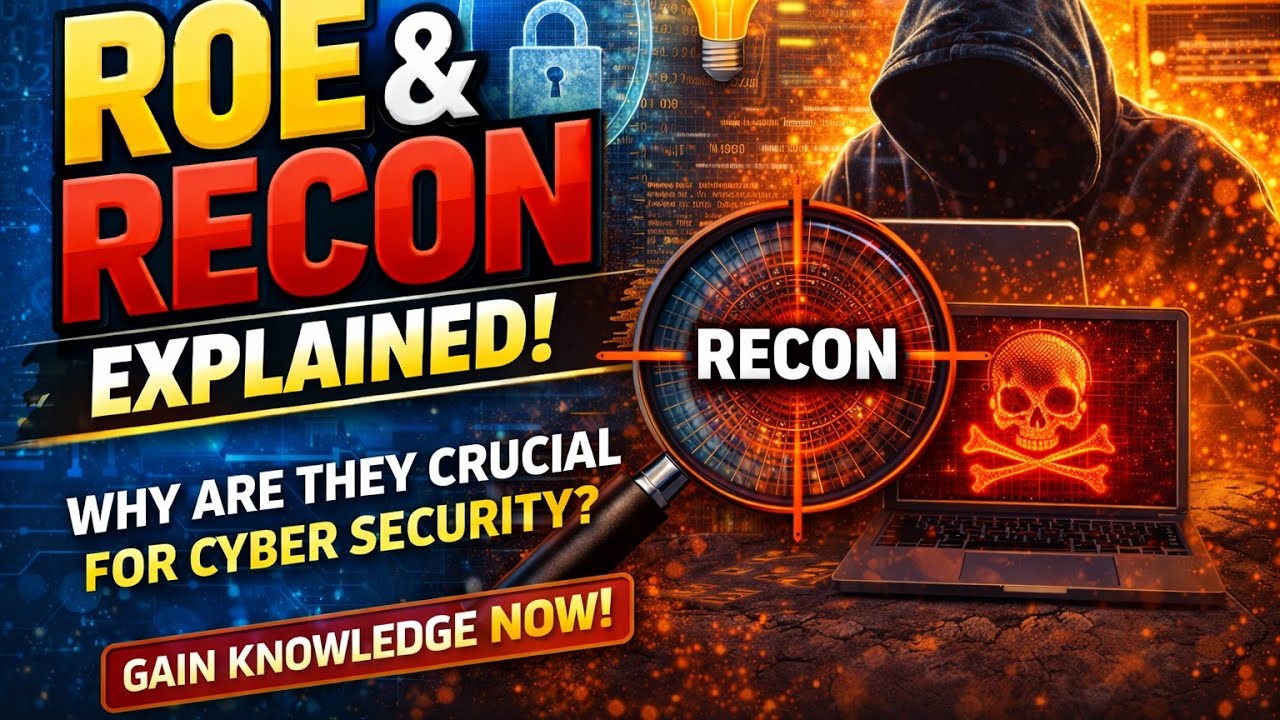 Why Recon Is Critical in Cyber Security ⚠️#cybersecurity 