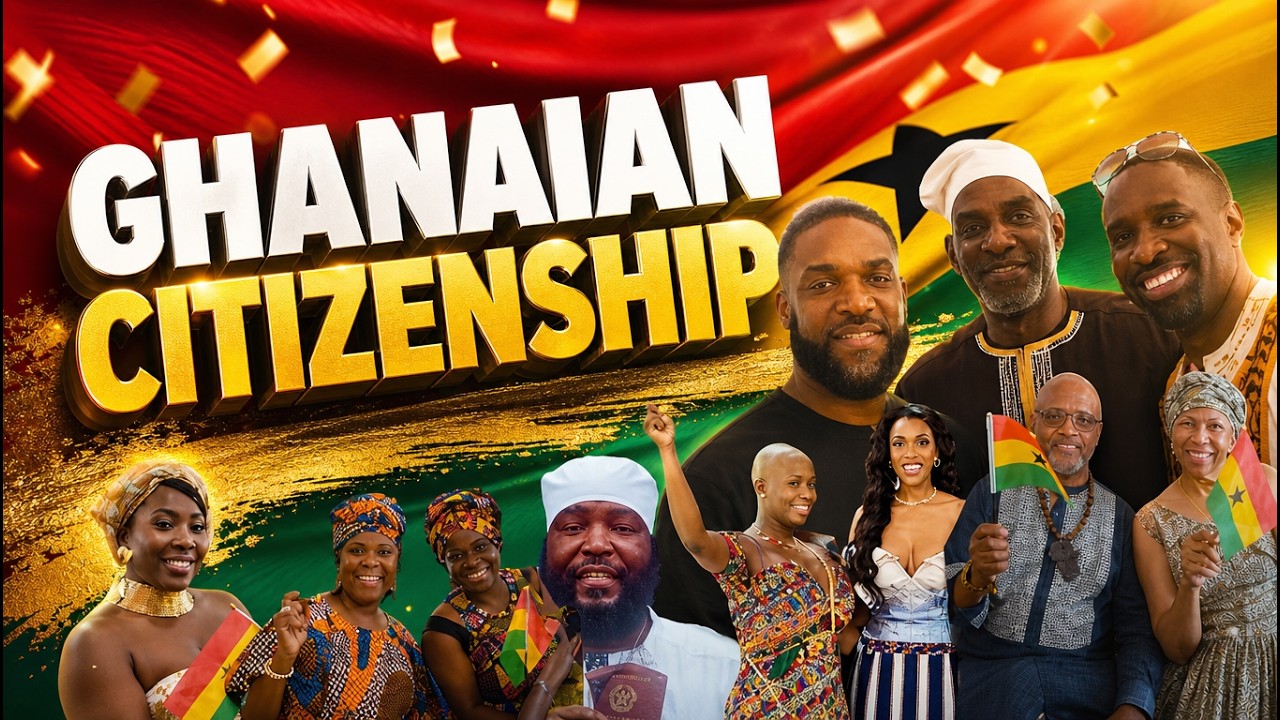 Jay Cameron, Dr. Umar Johnson & Many Others Receive Their Ghanaian Citizenship
