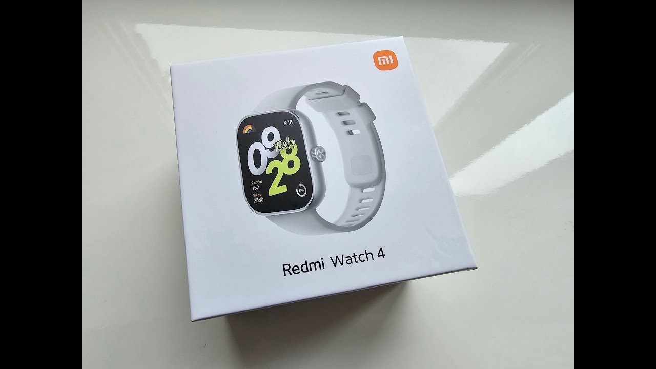 Распаковка Xiaomi Redmi Watch 4
