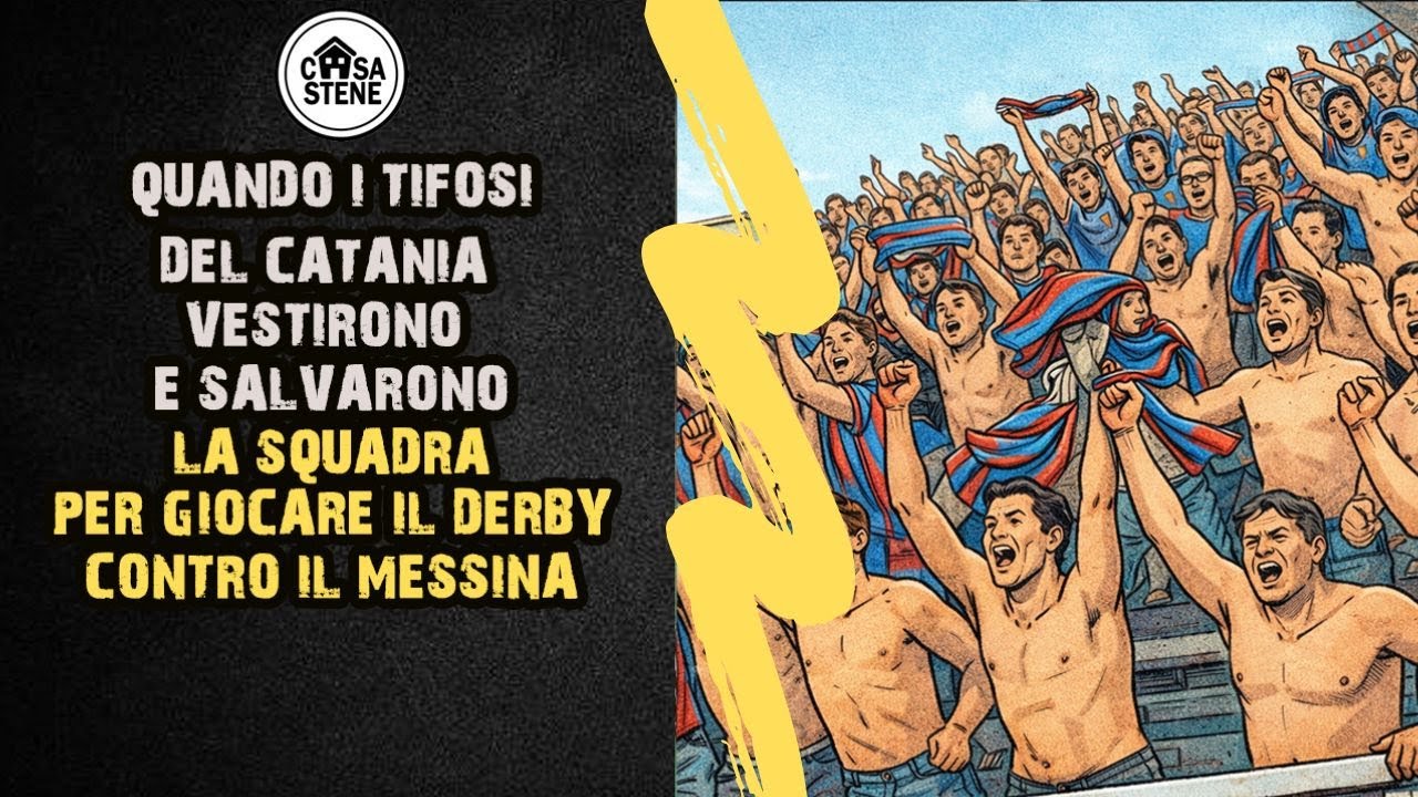 MESSINA-CATANIA 1998-99 QUANDO I TIFOSI CATANESI 