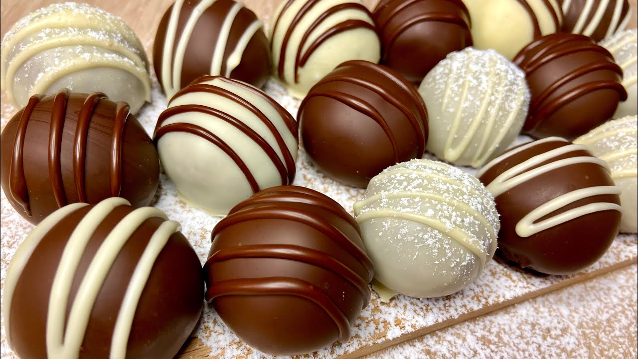 RÉALISEZ CES CHOCOLATS FONDANTS POUR NOËL 🎄 SANS CUISSON SANS MOULE !