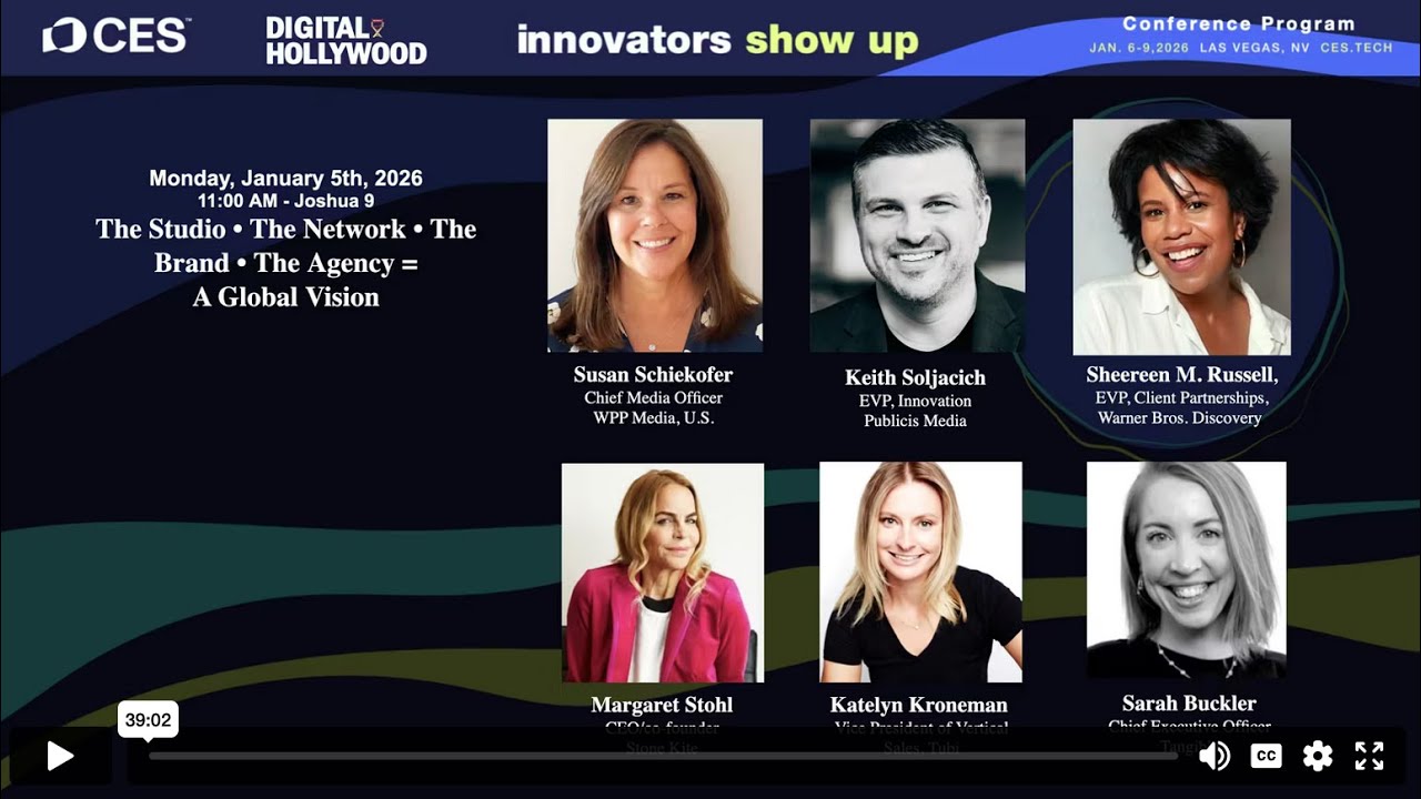 The Studio • The Network • The Brand • The Agency - CES 2026