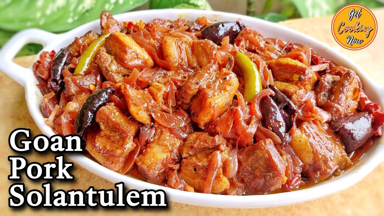 Goan Pork Solantulem | Authentic Goan Pork Recipe with Kokum | No Oil Recipe | Goan Recipes