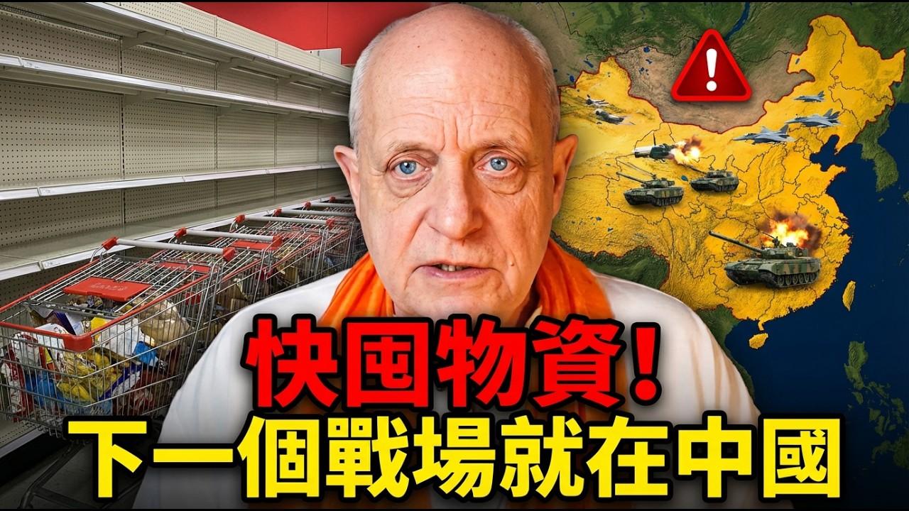 🚨緊急警告！靈媒曝2026戰爭將轉向中國！伊朗結局早被帕克＋古書寫好？