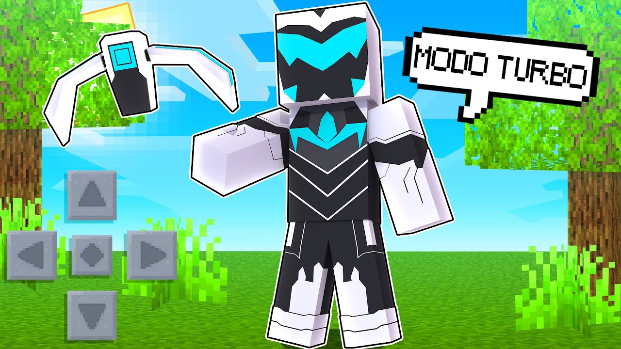 *NOVO* ADDON DO MAX STEEL NO MINECRAFT PE ‹‹ P3DRU ››