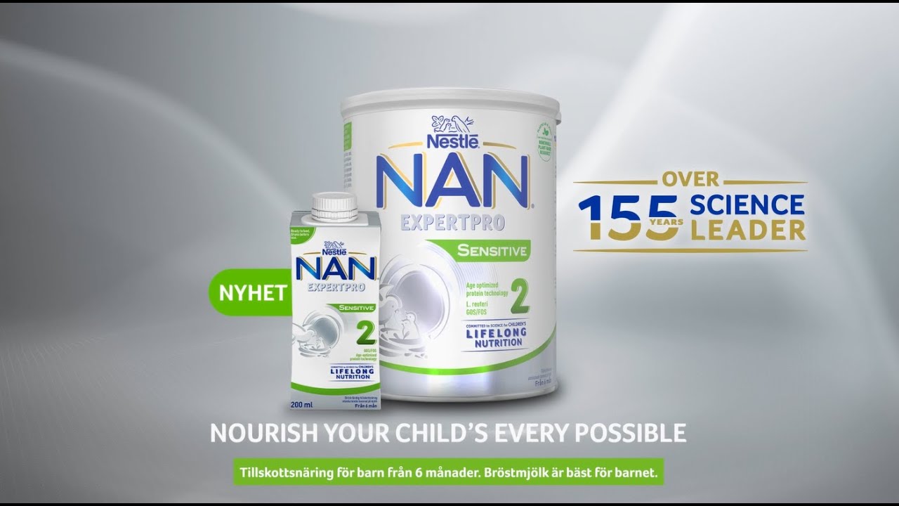NAN EXPERTPRO SENSITIVE 2 - tillskottsnäring för spädbarn från 6 månader 15s