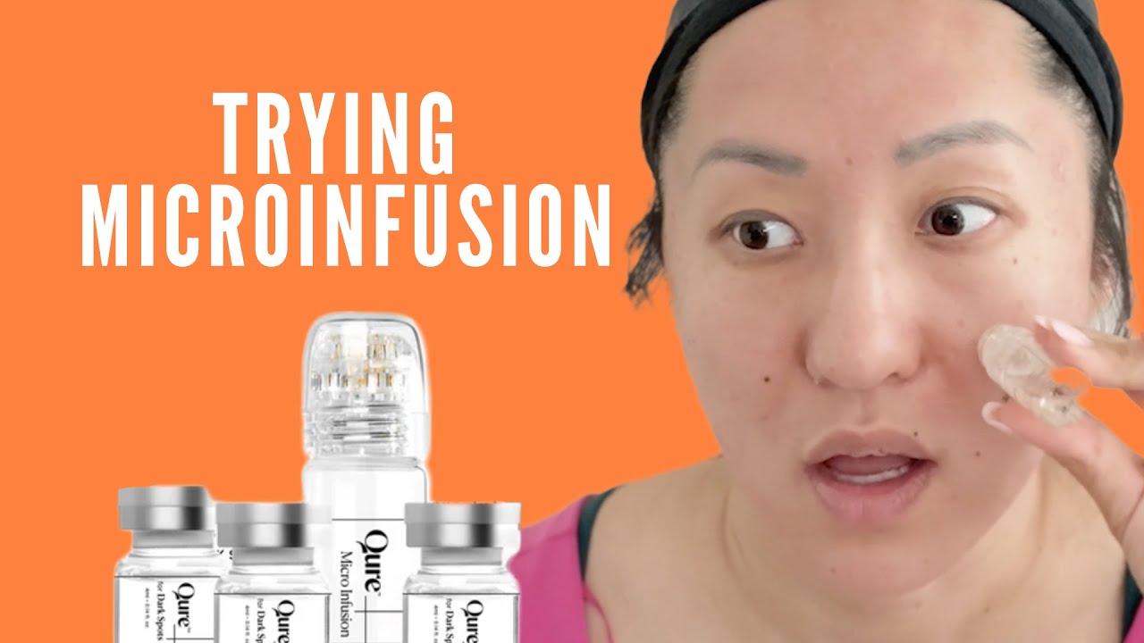 Trying Microinfusion For the First Time | Qure Comparison vs Banish