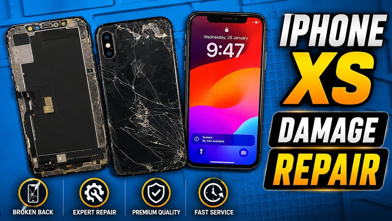 iPhone XS Damage Repair | Screen | Back Housing how to change screen housing iPhone XS 