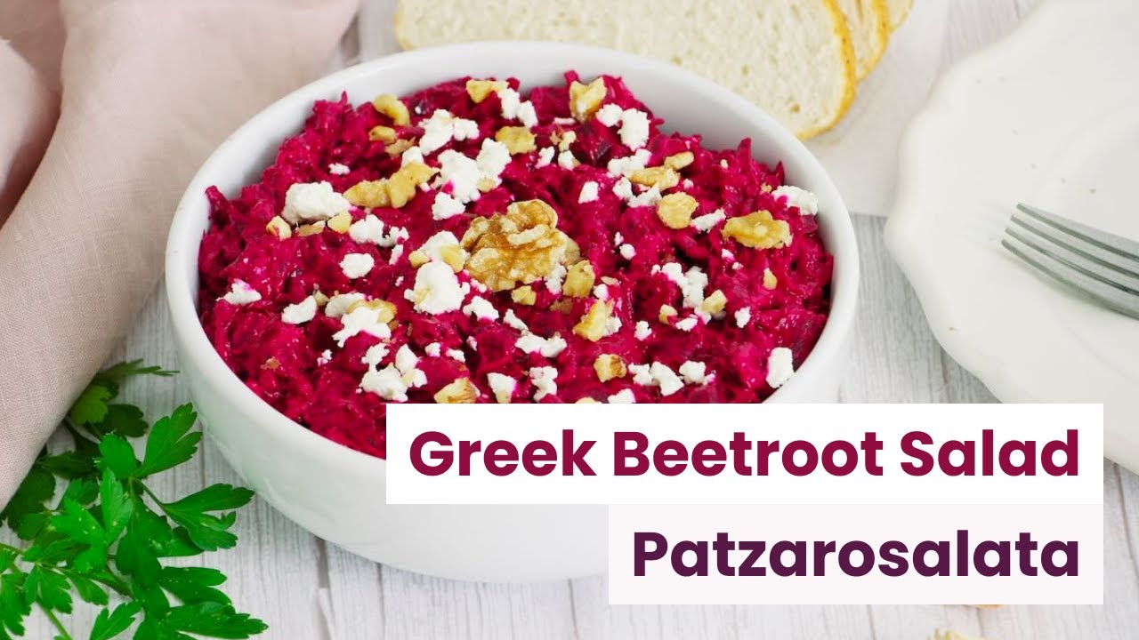 Patzarosalata: The Perfect Greek Beetroot Salad