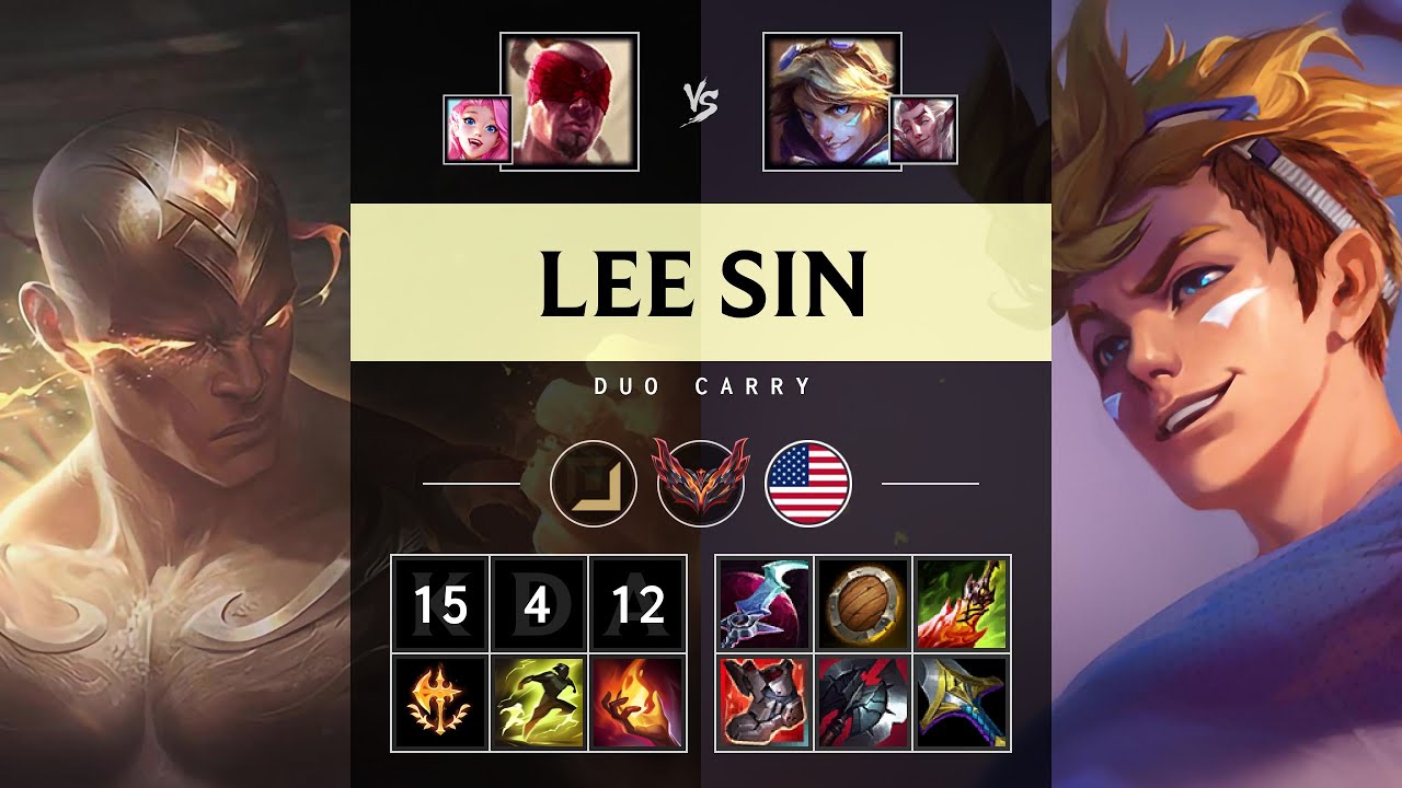 Lee Sin ADC vs Ezreal - NA Grandmaster Patch 25.11