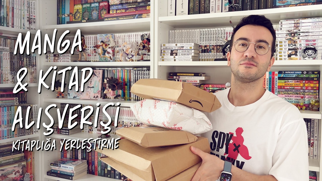 Yeni Manga & Kitap Alışverişi - Kitaplığa Yerleştirme