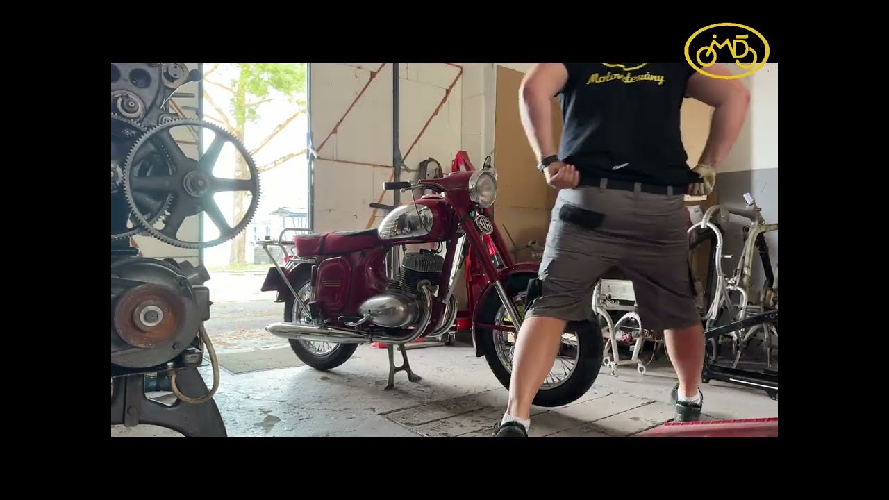 JAWA 350/360 servis najprv nutný a po sezóne rozsiahlejši.
