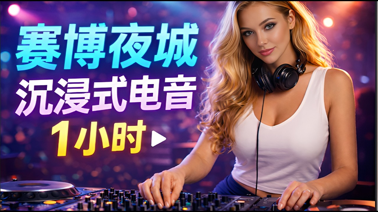 赛博夜城沉浸式电音 | 夜店能量 1小时