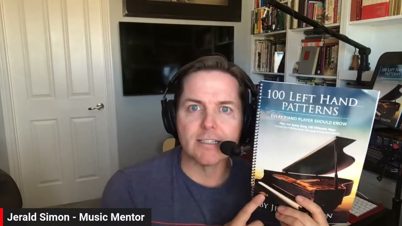 Thank you for buying my book, 100 Left Hand Patterns Every Piano Player Should Know by Jerald Simon
