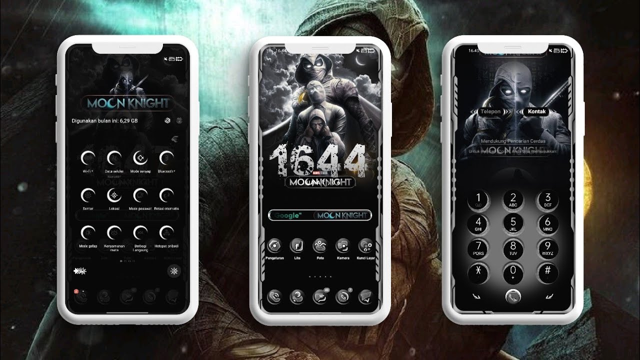 MOON KNIGHT THEME OPPO AND REALME ANDROID 10/11