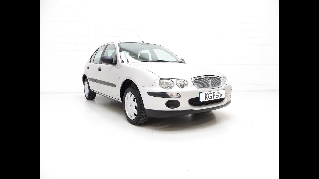 A Time Capsule Rover 25iE 16v with an Incredible 6,682 Miles from New.  Sold!