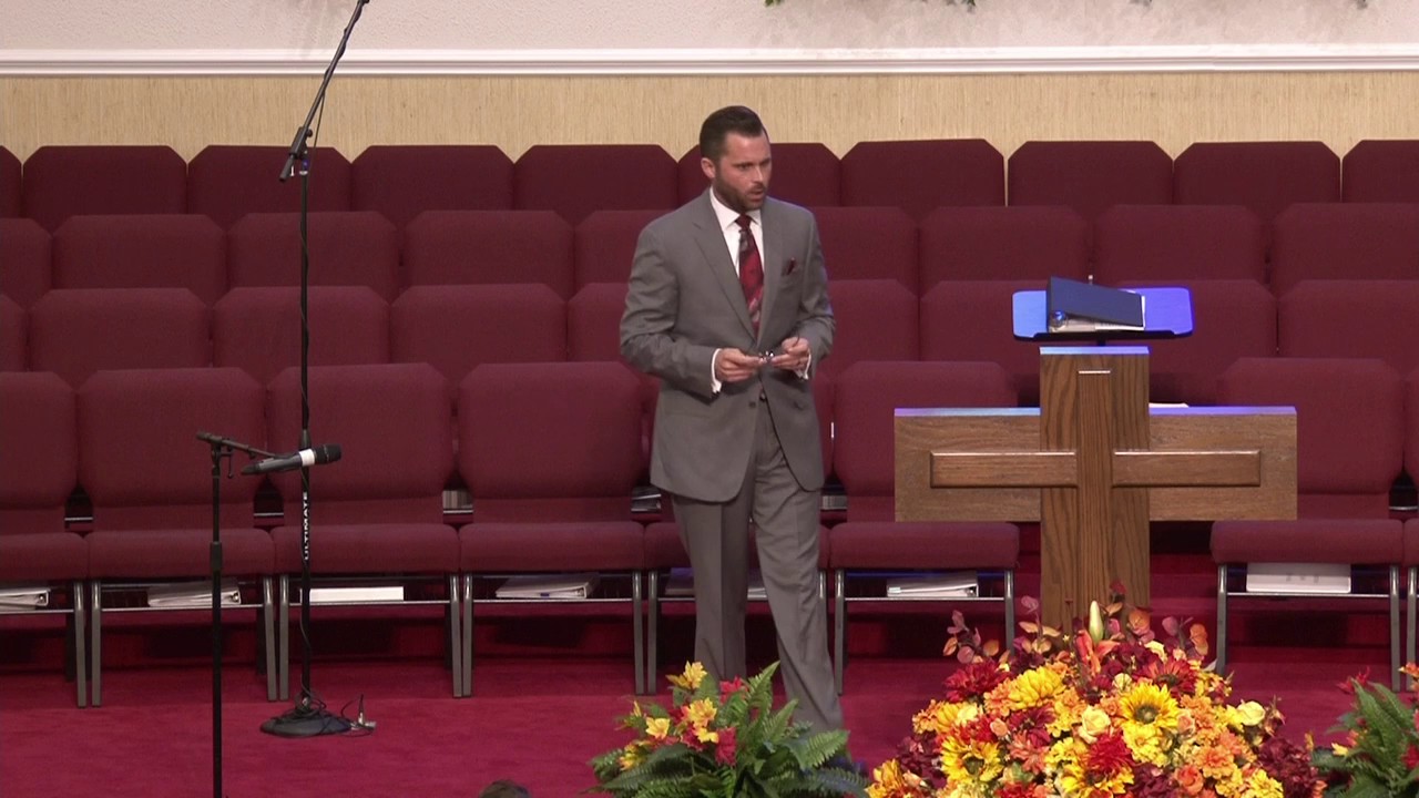 Pastor Tyler Gaulden: 11/6/16 AM Service