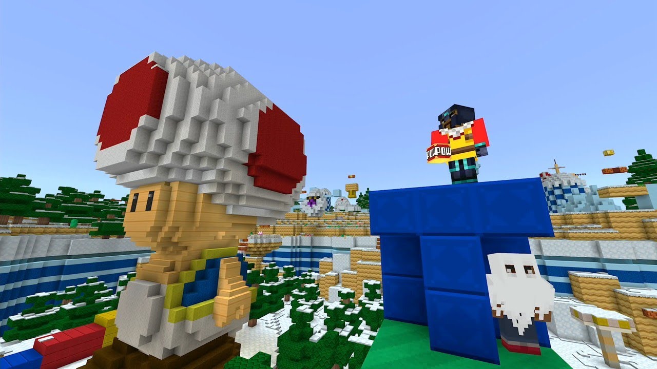 Minecraft - Hide and Seek - Ice Country (Super Mario)