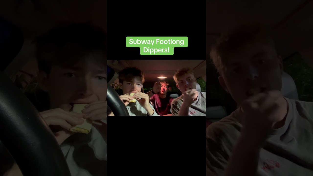 Subway footlong Dippers! #subway #subwayfootlong #cbreviews #foodreview