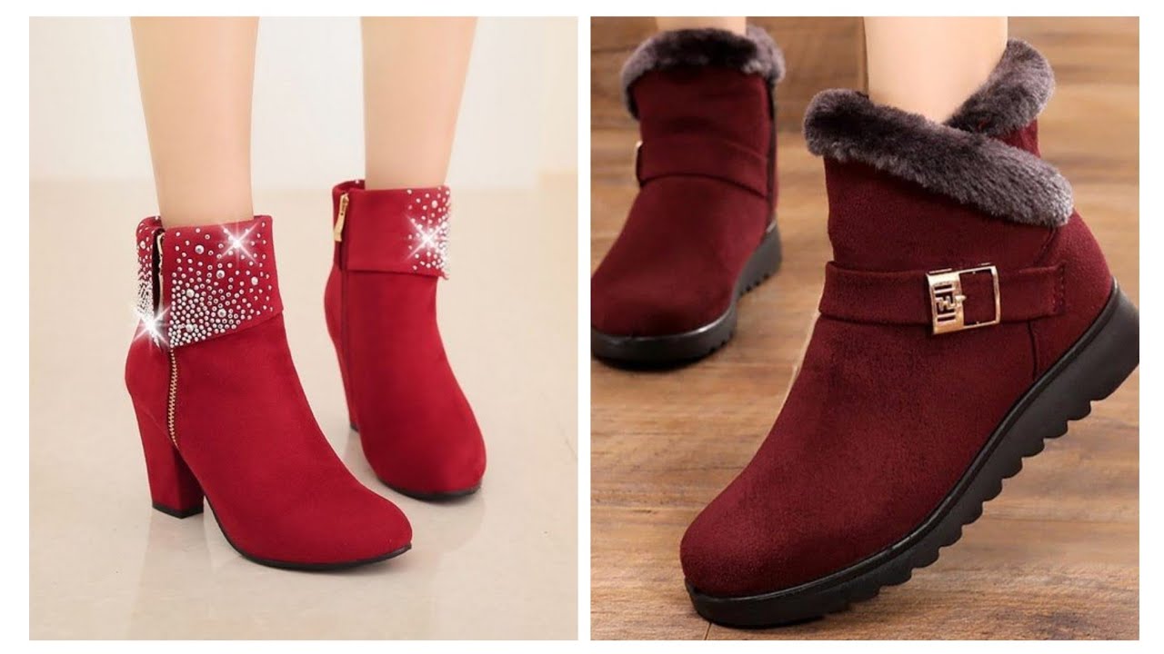 Most trendy suede zipper shoes/zipper ankle boots for girls @FashionFairies